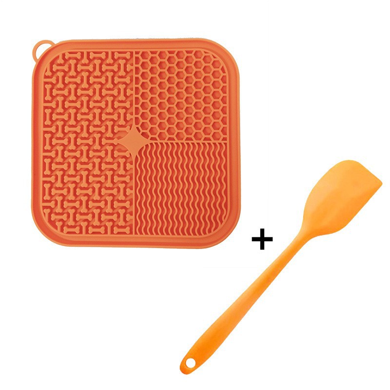 4PAWZ Dog Licking Pad - Travel Slow Feeder That Sticks to Most Surfaces