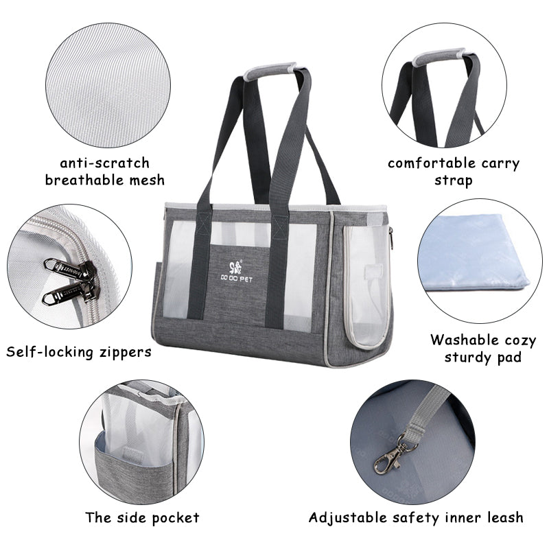 Breathable Pet Carrier  - For Dogs & Cats