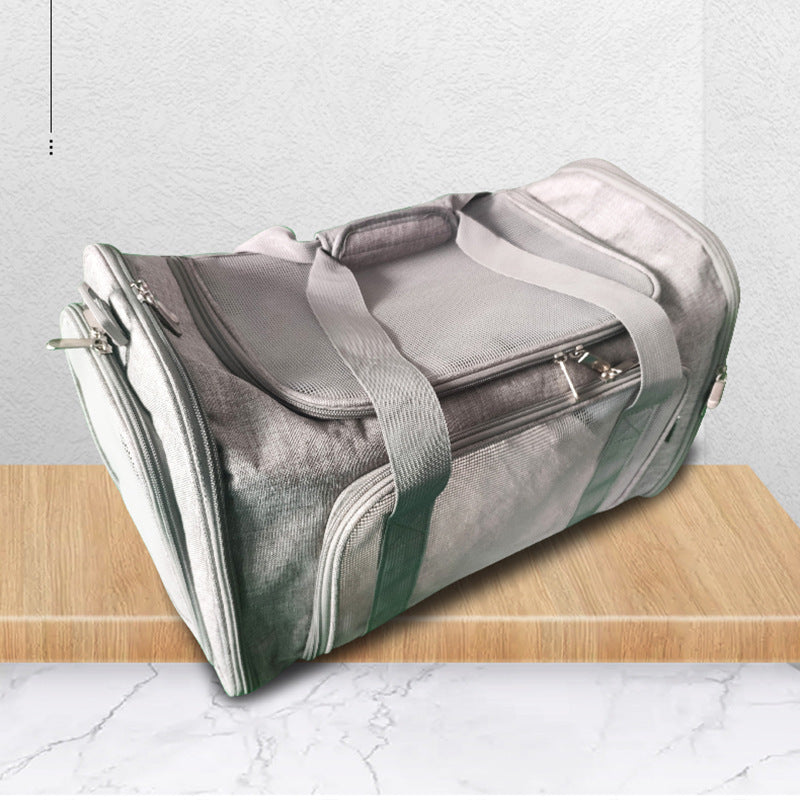 4PAWZ Water-Resistant Pet Travel Bag | Car-Ready Carrier for Dogs & Cats