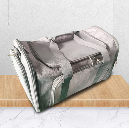 4PAWZ Water-Resistant Pet Travel Bag | Car-Ready Carrier for Dogs & Cats