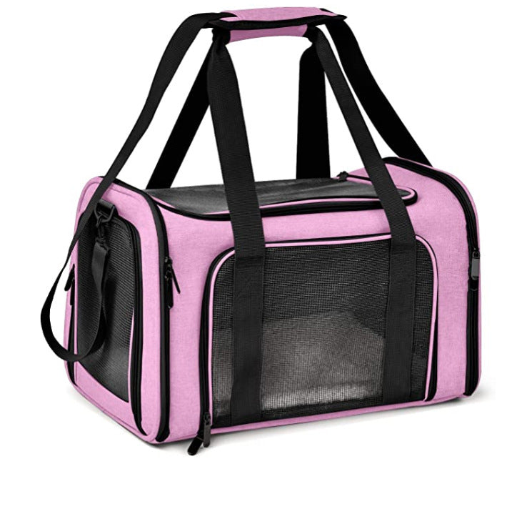 4PAWZ Water-Resistant Pet Travel Bag | Car-Ready Carrier for Dogs & Cats