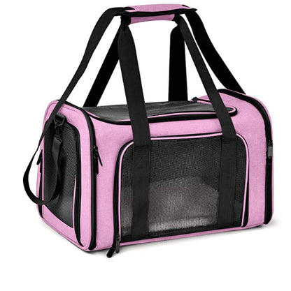 4PAWZ Water-Resistant Pet Travel Bag | Car-Ready Carrier for Dogs & Cats