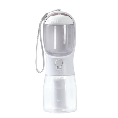 4PAWZ 3-in-1 Travel Pet Bottle - Water, Food & Waste Bags in One