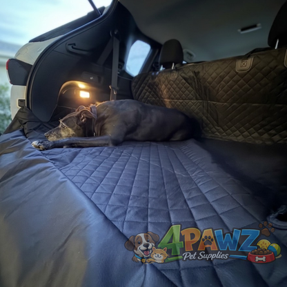 4PAWZ Car Boot Liner - Heavy-Duty Pet Travel Protection for Car Trunks