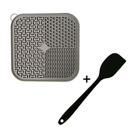 4PAWZ Dog Licking Pad - Travel Slow Feeder That Sticks to Most Surfaces
